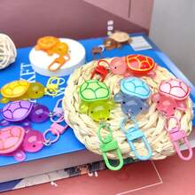 Colorful Glowing Turtle Keychain, Random Color, Suitable For Handmade Keychains, Phone Cases And More - Multicolor - View 1