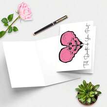 1set-With Envelope Funny Halloween Wedding Card, Skeleton Couple Card, Skeleton Engagement Card, Bridal Shower Card, Newlywed Couple Gift, Until Death Do Us Part Gift Card - Multicolor - View 2