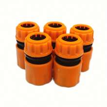 5pcs Garden Hose Connector Accessories, 1/2 Inch Water Gun Flow Connector, Universal Hose Adapter With Water Flow Control, Quick Connect Connector, Suitable For Outdoor Garden Watering, Car Washing, Patio Cleaning, Hose Connection Accessories - A - View 10