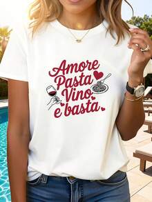 Women T-Shirts - 白色 - 查看 2
