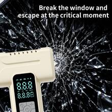 智慧數位顯示無線電動充氣幫浦,多功能汽車胎壓計,緊急破窗器,充氣幫浦 - 升級款 - 查看 4