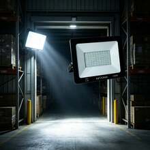 Reflector LED de 150W, Luz Blanca para Uso en Exteriores, Lámpara Proyector Impermeable IP66, 1 Unidad - Tipo de Enchufe A USA (220-240V) - Ver 3