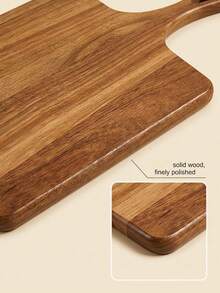 1 buah Papan Keju, Baki Sajian, Piring dengan Pegangan, Papan Charcuterie, Baki Roti, Papan Keju, Papan Buah, Papan Steak, Baki Sajian, Cocok untuk Pizza, Steak, Kue, Restoran, Dapur dan Berkemah, Baki Pajangan Bergaya, Aksesori Kue Dapur, Perlengkapan Dapur Rumah, Hadiah Natal, Halloween - View 6