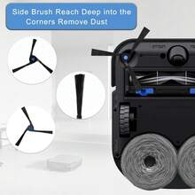 Ecovac Deebot X2 Omni / X2 Pro / X2 掃地機器人配件，主刷、側刷、HEPA 濾網、拖布、集塵袋、備用零件 - 15pcs - 查看 4