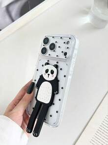Fashionable Colorful Cartoon Stand Anti-Fall Phone Case Compatible With Ip14,Ip14pro,Ip14promaxip13,Ip13pro,Ip13promaxp11,Ip11promaxip12,Ip12pro,Ip12promanxipXRipXS,Ip15,Ip15pro,Ip15promax,Ip16,Ip16pro,Ip16promax,Ip17,Ip17pro,Ip17air,Ip17promax Anti-Fall Phone Case Protective Cover - Multicolor - View 4