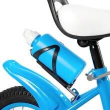 Modern And Simple Adjustable Design Durable & Sturdy Blue Bicycle With Training Wheels - Multicolor - View 8
