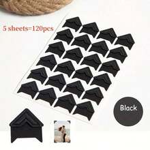 Self-Adhesive Photo Corner Stickers, Vintage Kraft Paper Photo Corner Stickers, Suitable For DIY Scrapbooking, Photo Albums, Travel Journals, Memory Books Or Diary Photo Protection Decoration, Back To School Season - Set - View 17