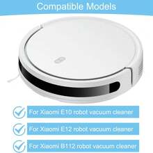 Aksesoris Pengganti untuk Robot Penyedot Debu E10 E12 B112: Sikat Rol, Sikat Samping, Filter HEPA, Kain Pel - 5 buah - View 3