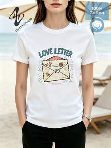 Women T-Shirts - 白色 - 查看 1