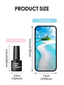 Coscelia 30pcs Gel Nail Polish Set, All Season Popular Color Gel Manicure, Removable UV LED Gel, Long Lasting Home Manicure Set - Multicolor - View 6