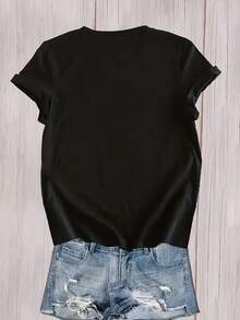 Women T-Shirts - 灰色 - 查看 9