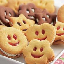 4Pcs Smiling Face Cookie Cutters Set, Stainless Steel Heart Star Flower Round Biscuit Molds, DIY Pastry Fondant Dough Baking Tools For Kitchen - View 7