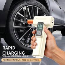 智慧數位顯示無線電動充氣幫浦,多功能汽車胎壓計,緊急破窗器,充氣幫浦 - 升級款 - 查看 3