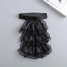 1pc Halloween Vintage Lace Ruff Collar, Court Style Fake Neckline Scarf Clown Accessory Photography Prop - Multicolor - View 11