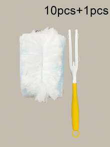 30pcs Disposable Dusting Duster Replacement Heads, Electrostatic Dusting Brush Head Replacement Parts - Easily Remove Dust From Electronics, Furniture, Blinds And Ceiling Fans - (Handle Not Included) - Cleaning Supplies, Cleaning Accessories - One Size Fits All - View 11