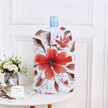 1pc Geometric Pattern Water Bucket Lid, Dust-Proof Decorative Cover, Water Dispenser Lid, Water Bucket Cover, Household Dust-Proof Cover, Reusable - View 12