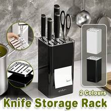 Aimall Kitchen Knife Storage Rack Plastic Multi Functional Holder For Knives Scissors AU - View 3