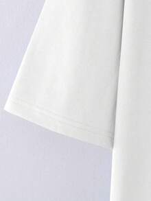 Men Swim Cover-Ups - White - View 5