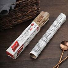 1 Roll Old Parchment Paper, Non-Stick And Heat-Resistant, Suitable For Baking Bread - Multicolor - View 4
