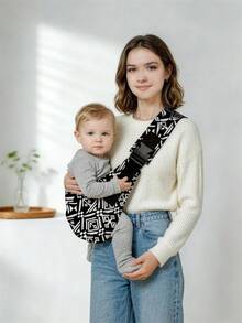 Infant One-Shoulder Carrier, Lightweight - Adjustable Multifunctional - Portable - Easy To Put On And Take Off Infant Hip Carrier, Ergonomic Multi-Position Baby Wrap Carrier, Suitable For All Seasons, Effortless Outings, Perfect Baby Shower Gift - Baby Shoulder Strap - View 4