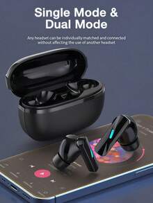 GENAI Bluetooth 5.3 True Wireless Earbuds - Immersive Sound, Noise Cancellation, In-Ear Design, Suitable For Daily Use, Workout And Travel - Multicolor - View 7
