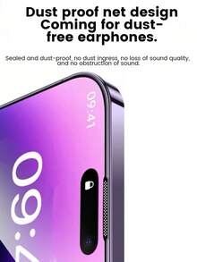 Applicable To Apple 18 Pro Max Tempered Glass Screen Protector 18 Pro New Dust-Free Chamber High Definition Phone Film Application Tool, One-Pull Application, Precise Alignment | Easy Application No Bubbles | Automatic Dust Removal, Transparent No Graying | Sensitive Touch | Daily Durable, 9H High Hardness | Rounded Edges | Drop-Resistant Scratch-Resistant - Clear - View 7