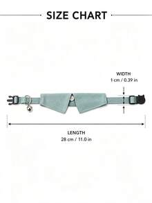 Kalung Kucing Personalisasi dengan Nama & Jejak Kaki Kustom - Cocok untuk Pemakaian Sehari-hari, Properti Foto, Lonceng & Gesper, Dasi Kupu-kupu Ringan dan Nyaman untuk Label, Papan Nama, untuk & Jalan-jalan - MultiWarna - View 5