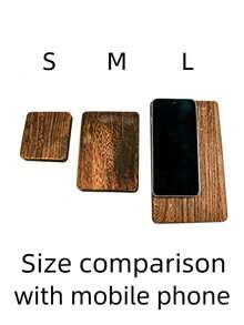 Wooden Vertical Display Stand With Wooden Base, Rustic Farmhouse Vintage Style, Stackable Kitchen Wooden Tray, Aromatherapy Candle Display With Legs, Decorative Makeup Storage Tray, 3 Sizes - Multicolor - View 11