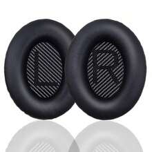 Replacement Ear Pads For QuietComfort 35 And QuietComfort 35 II, Headphone Ear Cushions/Ear Pads, Also Compatible With QC35/QC35II/25/15 QC2/Ae2/Ae2i/Ae2W/Sound Link/Sound True - View 2