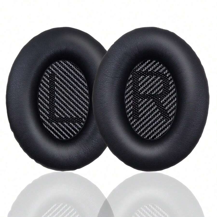 Replacement Ear Pads For QuietComfort 35 And QuietComfort 35 II, Headphone Ear Cushions/Ear Pads, Also Compatible With QC35/QC35II/25/15 QC2/Ae2/Ae2i/Ae2W/Sound Link/Sound True