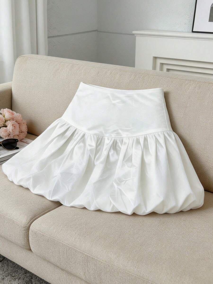 Women Skirts - White - View 1