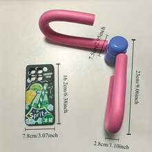 2件組，包含（訓練器與按摩器）可調節盆底肌訓練器，適用於臀部與腿部塑形、凱格爾運動、內收肌訓練，男女通用居家健身設備，不含電池 - 彩色 - 查看 8