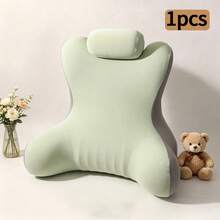Bantal Sandaran Punggung Busa Memori, Cocok untuk Membaca di Tempat Tidur, Desain Ergonomis, Bantal Kursi Penopang Punggung Tinggi, Bantal Sandaran Punggung dan Pinggang dengan Sandaran Lengan, Bantal Kursi Sandaran Punggung Tempat Tidur, Kursi Santai, Cocok untuk Bermain Game, Membaca, Bermain Ponsel, Bekerja dan Bersantai, Hadiah Halloween, Natal - A - View 15
