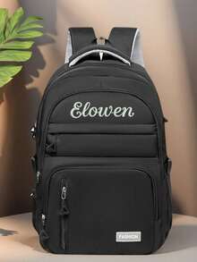 1pc Customized Carry-On Bag, Men's Backpack, Women's Flight Backpack, 14-Inch Laptop Backpack, Suitable For School, Hiking, Work - Multicolor - View 4
