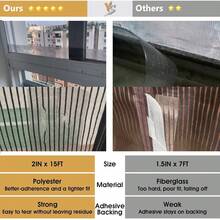New Strong Adhesive Screen Repair Tape, Screen Repair Kit, Window Screen Repair Tape, Fiberglass Mesh Repair Tape, Suitable For Screen Doors And Windows - Multi-color - View 7