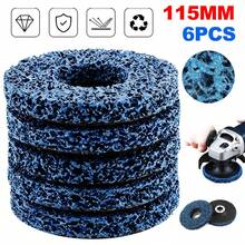 6pcs 4.5inch Rust & Paint Removal Wheel Discs, Ideal For  For Angle Grinder Paint Strip Wheel Quick Abrasive Discs Rust, Oxidation, Paint Remover - 6PCS - View 3