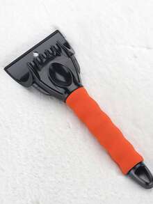 Car Windshield Snow & Ice Scraper, Suitable For Car And Small Truck Window Defrosting & De-Icing Tool, With Foam Handle (Classic Style) - Multicolor - View 10