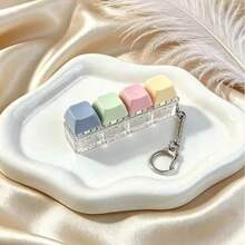 Portable Travel Toiletry Bag, Soft Zipper Handbag, Tote Bag, Bathroom Storage - Multicolor - View 4