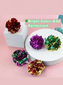 Plastic Colorful Self-Entertained Bouncing Spring Toy For Pet Cats, 2/4/8/10/12/14/20/30/40/50/60PCS Creative Cat Toy, Maintain Health, Interactive Durable Heavy-Duty Plastic Toy For Batting, Biting, Hunting, Kitten Toy, Valentine's Day Gift For Cats/Dogs - Multicolor - View 15