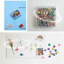 10/100/200個彩色塑膠袋大頭針,適用於辦公室留言、家具與沙發裝飾及其他DIY製作搭配使用 - A - 查看 5