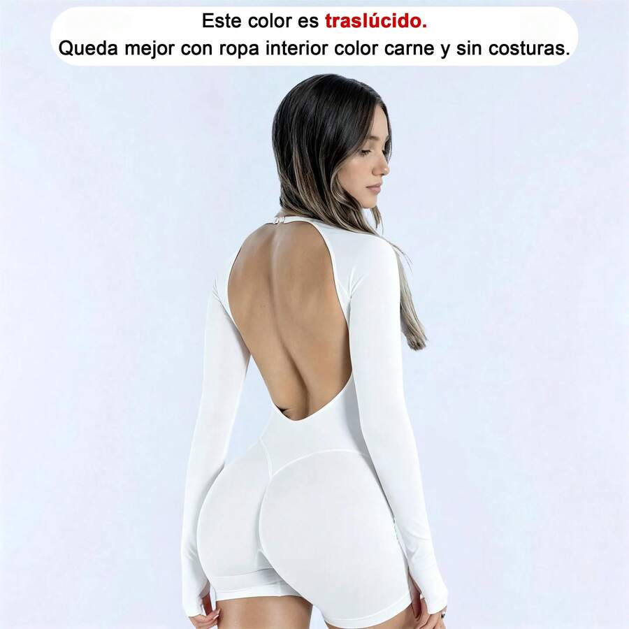 Women Unitards - White - View 1