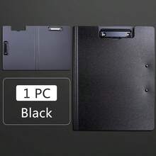 A4 Folder Writing Board Sticky Note Holder Double Clip Test Paper Storage Box, School Supplies Office Stationery, Student-Specific Homework And Test Paper Storage Folder File Organizer Clipboard File Box, Suitable For Office, School - Multicolor - View 11