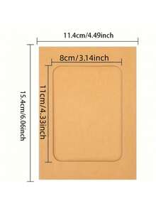 20pcs/Set Paper Photo Frame Set, Hanging Photo Display Banner, DIY Clip Photo Display Rack, Suitable For Home, Baby Room, Office, Wedding And Party Decoration - Multicolor - View 3