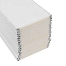 White PVC Material Foldable Bath Cover With Protective Edge For Dust-Proofing And Keeping The Water Temperature - White - View 7