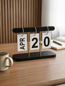1set-Nordic Minimalist Flip-Type Calendar,Suitable For Living Rooms,Dining Tables,Coffee Tables,Etc,Desk Organizer, Educational School Calendar,Office Accessories,2027 Diary,Desk Accessories,Office Calendar 2027 - Sets - View 9