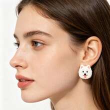8Pcs Assorted Dog Breed Head Polymer Clay Cutters Set Puppy Face Clay Molds DIY Handmade Earring Pendant Jewelry Craft Supplies - 8pcs - View 6