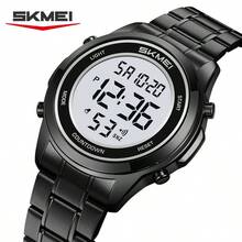 Skmei 2701 High Quality Western Men Digital Watch Original Stainless Steel Band Multi Function Chrono Sports Wrist Watch - one-size - View 13