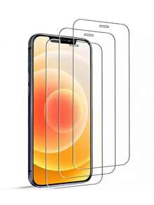 3入組 HD 鋼化玻璃螢幕保護貼 防刮耐磨,適用 16/16 Plus/16 Pro/16 Pro Max/15/15 Plus/15 Pro/15 Pro Max,生日送禮佳品,適合家人朋友,手機螢幕保護貼配件,防水防震防摔防指紋全螢幕覆蓋 - 無色 - 查看 28