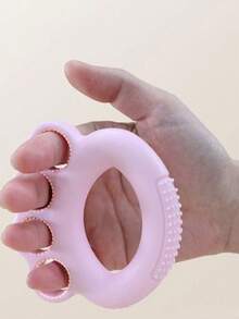 1pc Hand Grip Strength Trainer With Independent Finger Exerciser And Soft Silicone Hand Grip, Suitable For Home Fitness Training - Multicolor - View 3