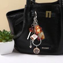 Vitality Simulation Dim Sum American Style Key Chain Acrylic Food Patch Exquisite Bag Pendant Small Gift Wholesale - Multicolor - View 4